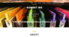 Desktop Screenshot of kombatink.com